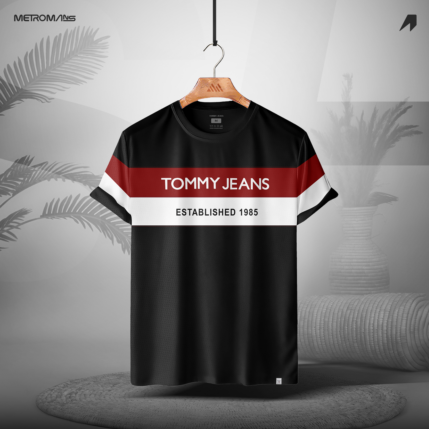 Tommy Jeans Sports T-shirt - Black