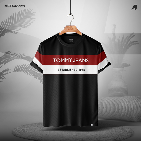 Tommy Jeans Sports T-shirt - Black