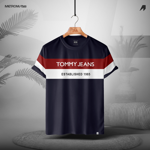 Tommy Jeans Sports T-shirt - BLUE Navy Blue