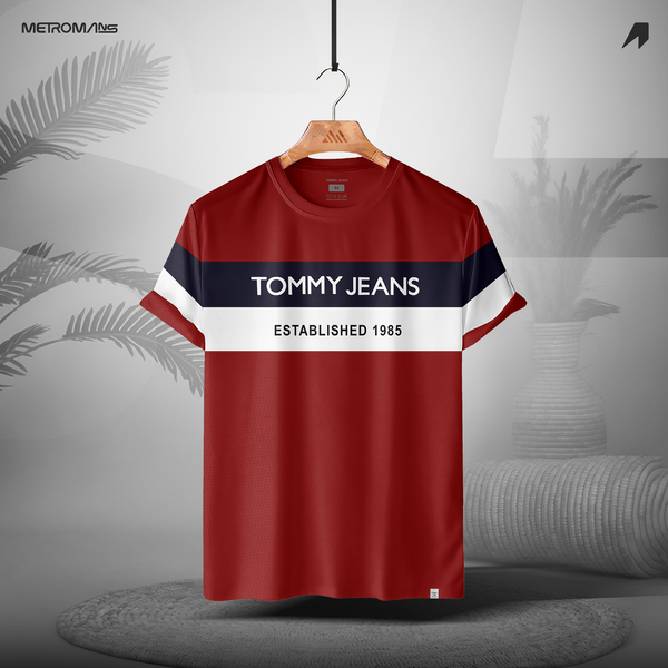 Tommy Jeans Sports T-shirt - Red