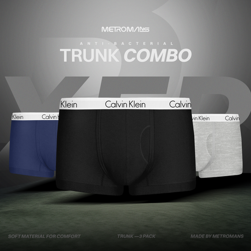 Calvin Klein (Urine Cut) (3-pack) Premium Antibacterial Boxer