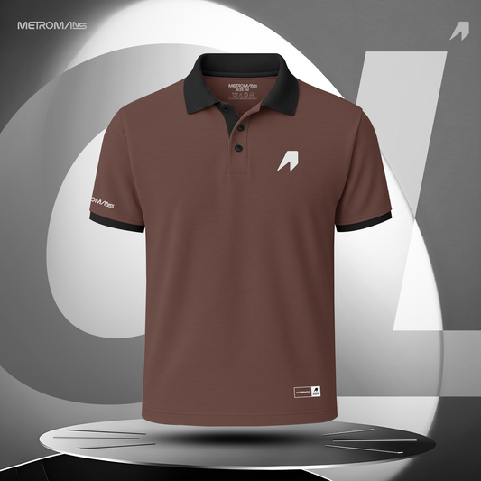 Metromans Signature Polo - Coffee