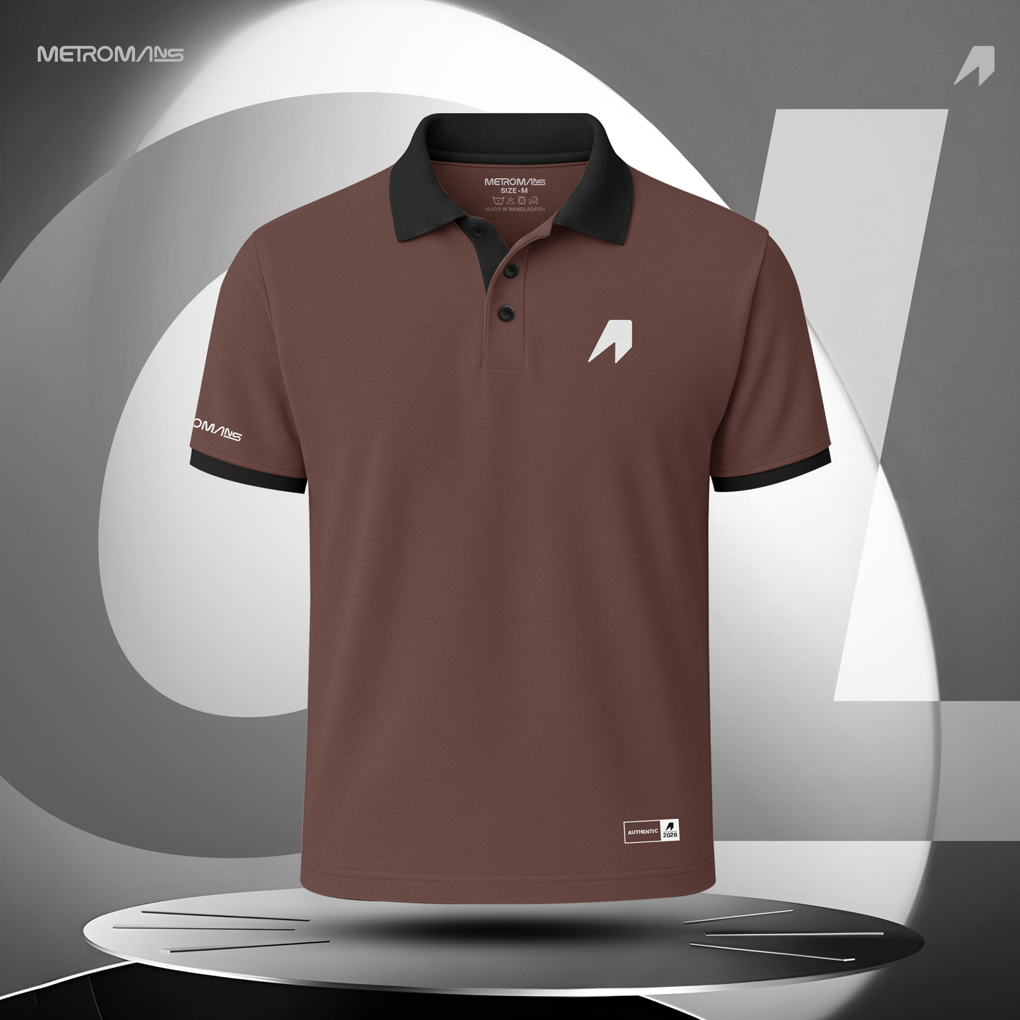Metromans Signature Polo -Cream