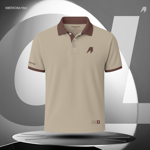 Metromans Signature Polo -Cream